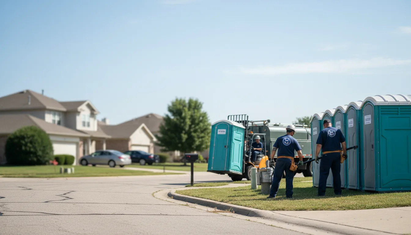 Porta Potty Rental in Manchester, MO near me